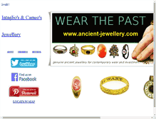 Tablet Screenshot of ancient-jewellery.com